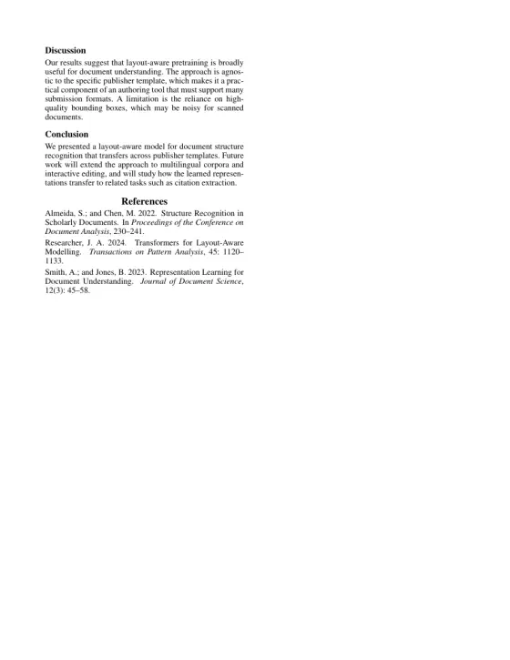 Page 2 of the AAAI - Association for the Advancement of Artificial Intelligence sample