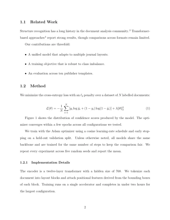 Page 2 of the ACS Catalysis sample
