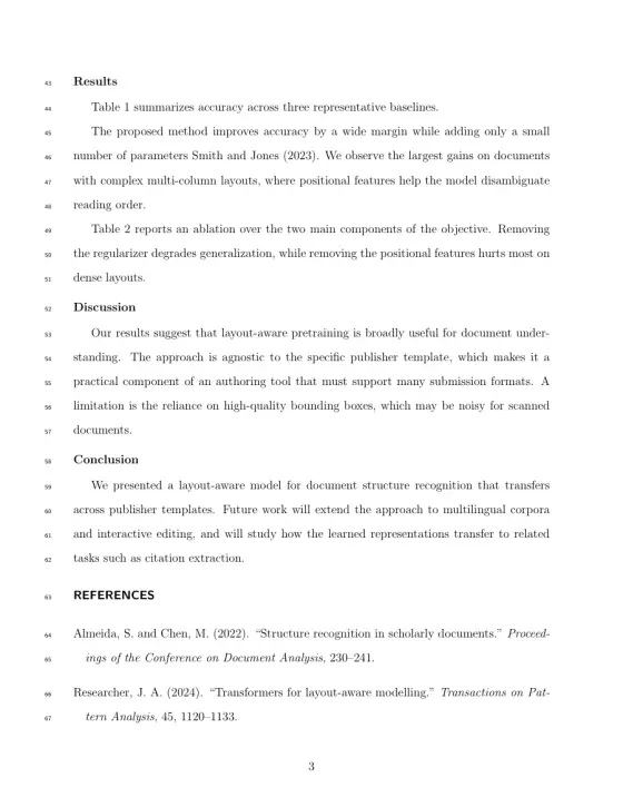 Page 3 of the Journal of Aerospace Engineering sample
