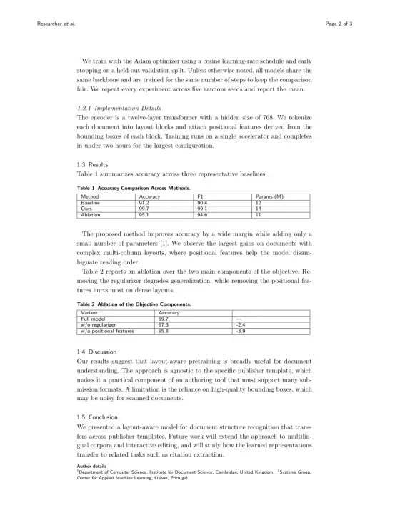 Page 2 of the Genetics Selection Evolution sample