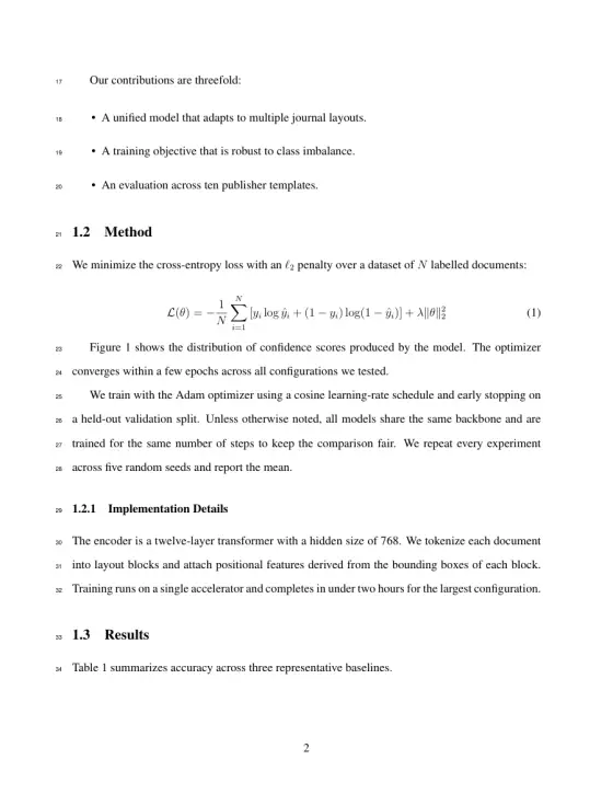 Page 2 of the The Lancet sample