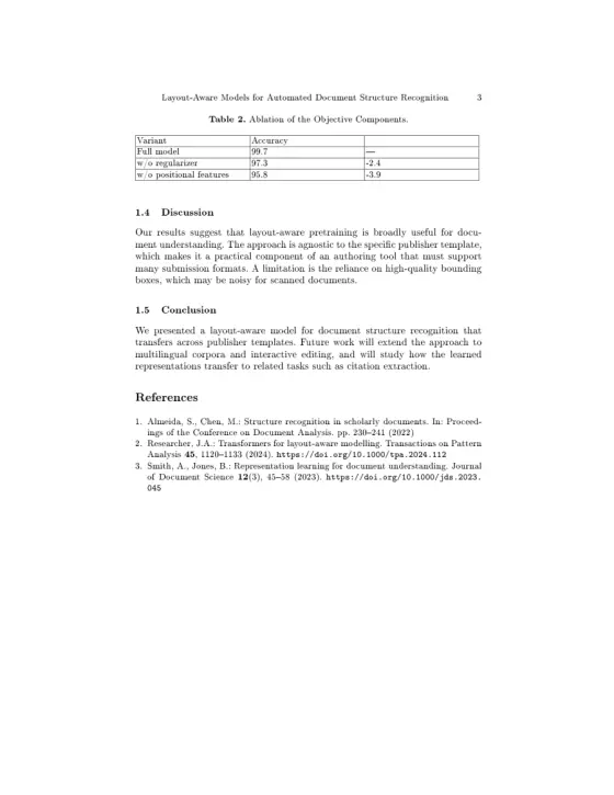 Page 3 of the Lecture Notes in Business Information Processing (LNBIP) sample