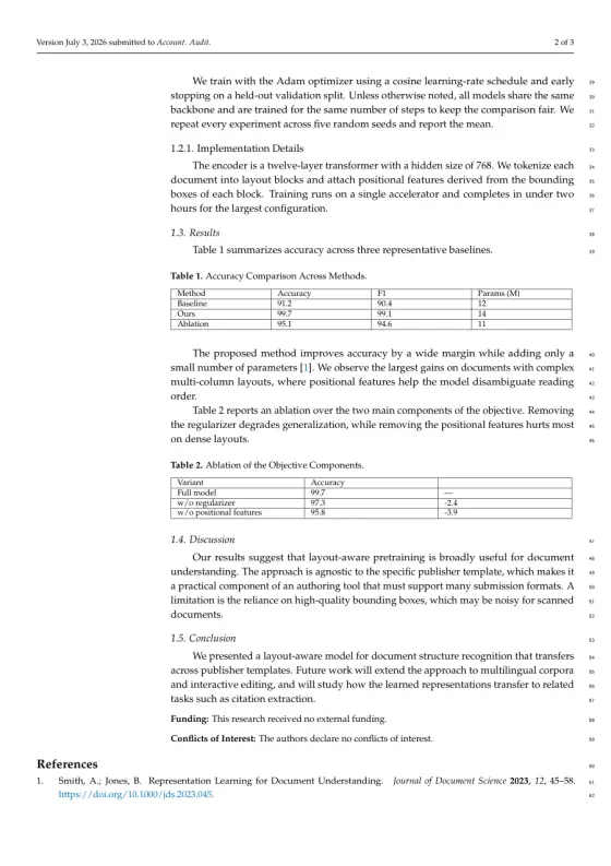 Page 2 of the Sensors sample