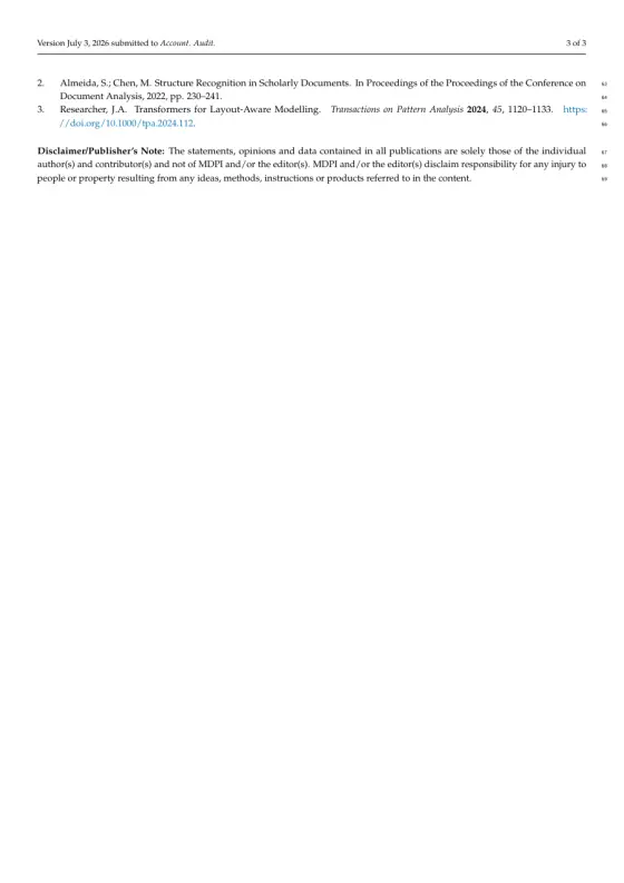 Page 3 of the Sensors sample