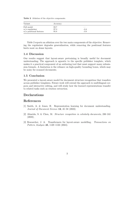 Page 3 of the Nature sample