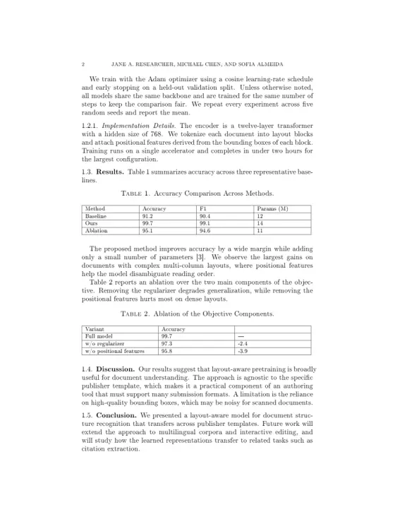 Page 2 of the Representation Theory sample