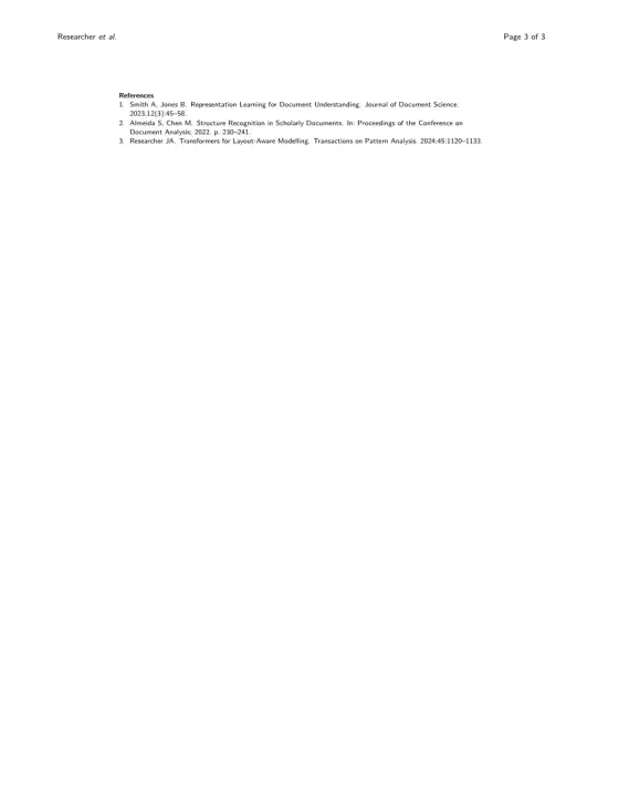 Page 3 of the Implementation Science Communications sample