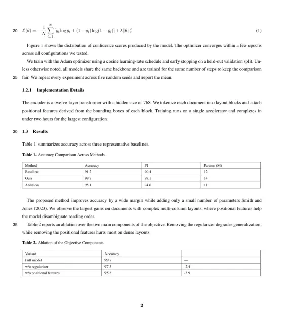 Page 2 of the Mechanical Sciences sample