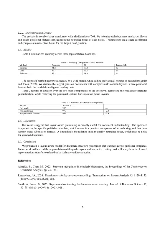 Page 2 of the Automatica sample