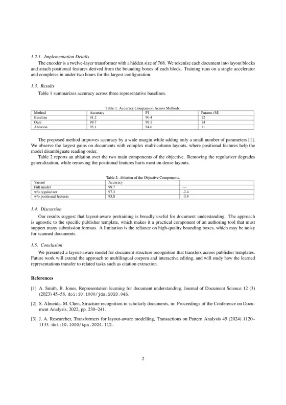 Page 2 of the Applied Soft Computing sample