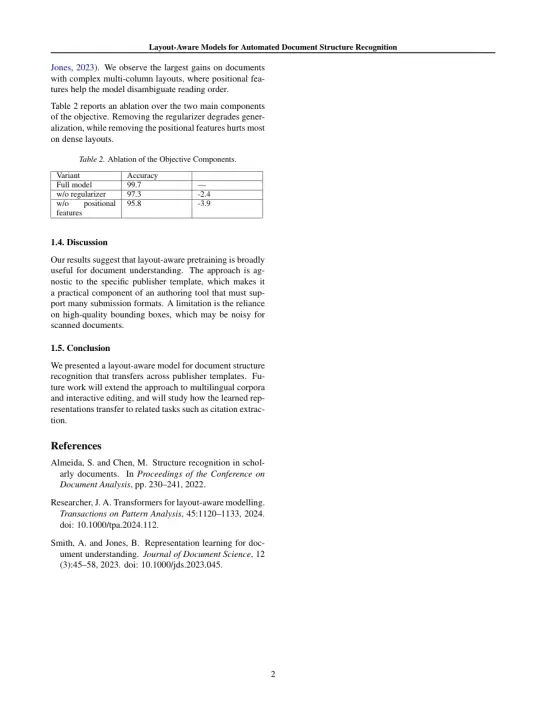 Page 2 of the ICML - International Conference on Machine Learning sample