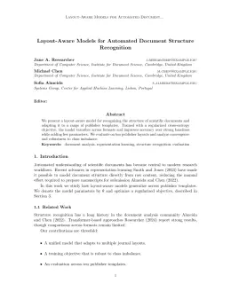 Journal of Machine Learning Research template preview