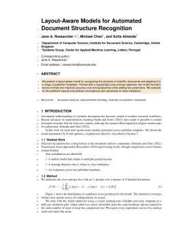 PeerJ Computer Science template preview