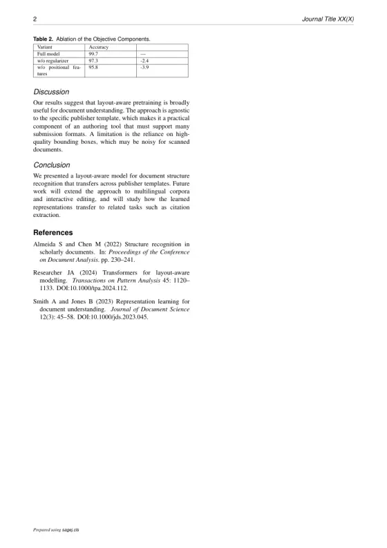 Page 2 of the Assessment sample