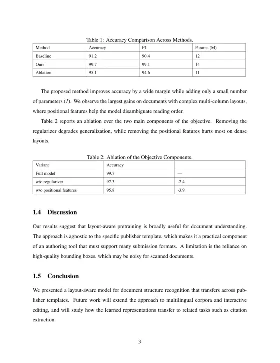 Page 3 of the Science sample