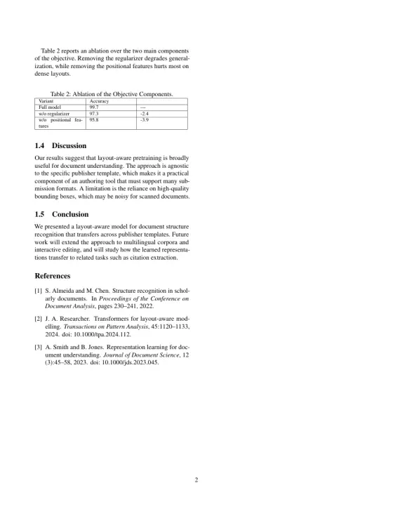 Page 2 of the USENIX Symposium on Networked Systems Design and Implementation (NSDI) sample